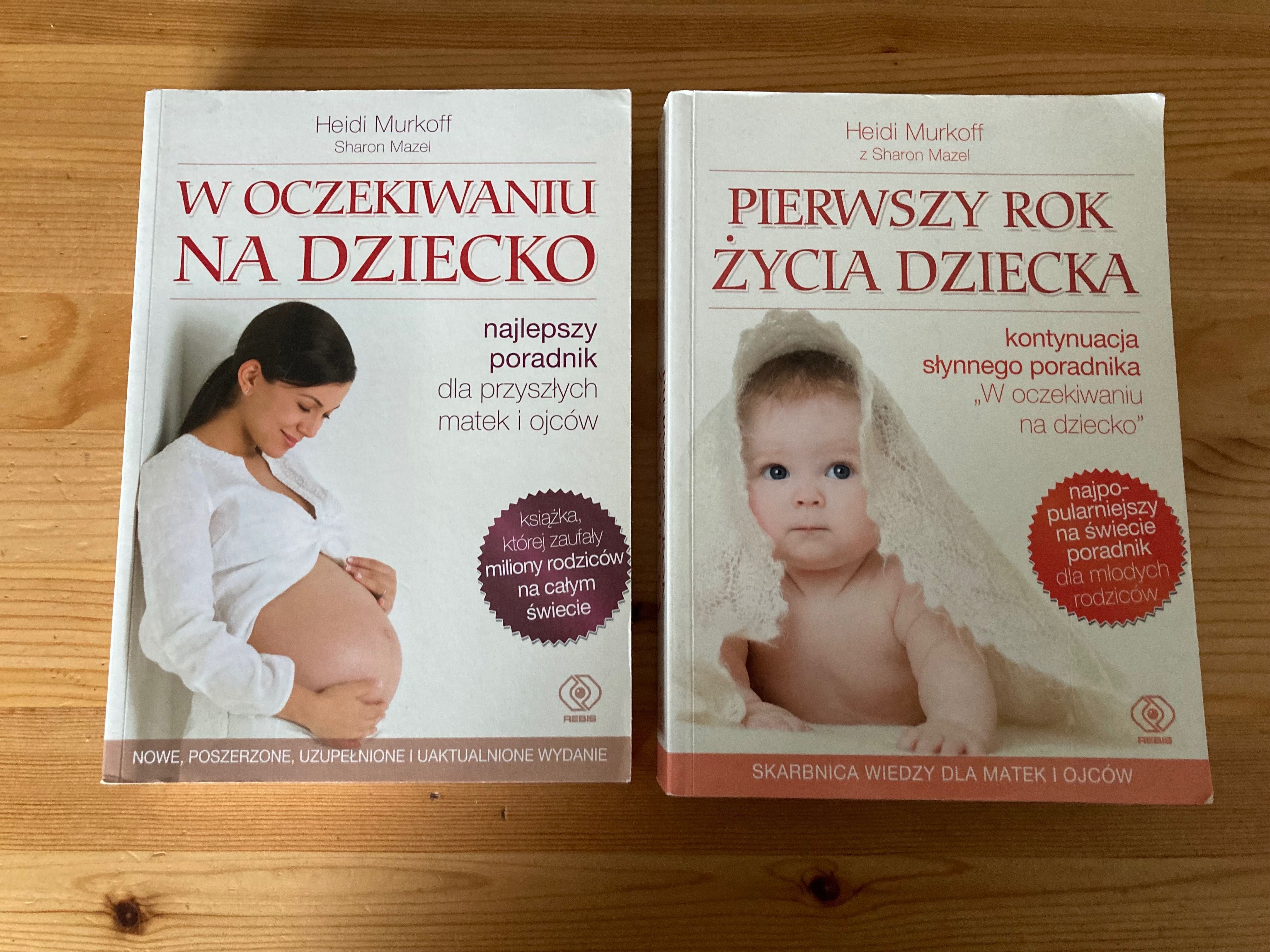 Zestaw książek: W oczekiwaniu na dziecko i Pierwszy rok życia dziecka