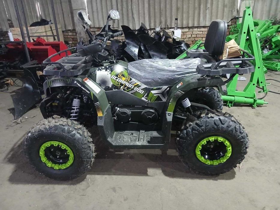 Квадроцикл Comman Scorpion 200cc Лебідка Фаркоп Доставка додому Кредит