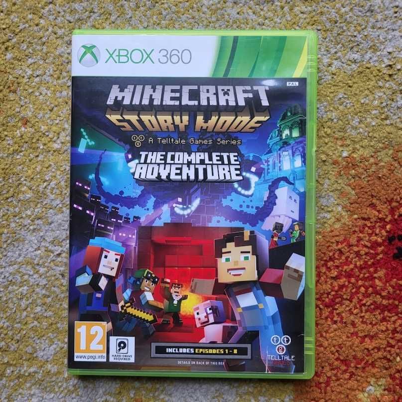 Minecraft Story Mode Complete Adventure 1-8 Xbox 360