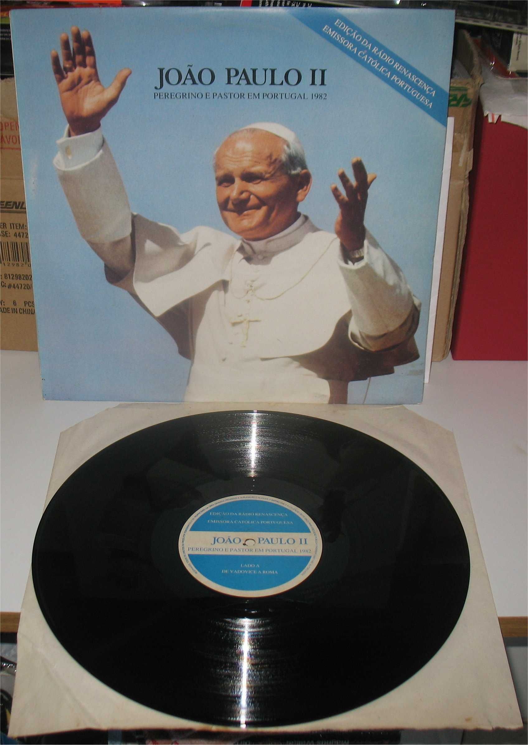 João Paulo II - Peregrino e Pastor em Portugal 1982 - LP