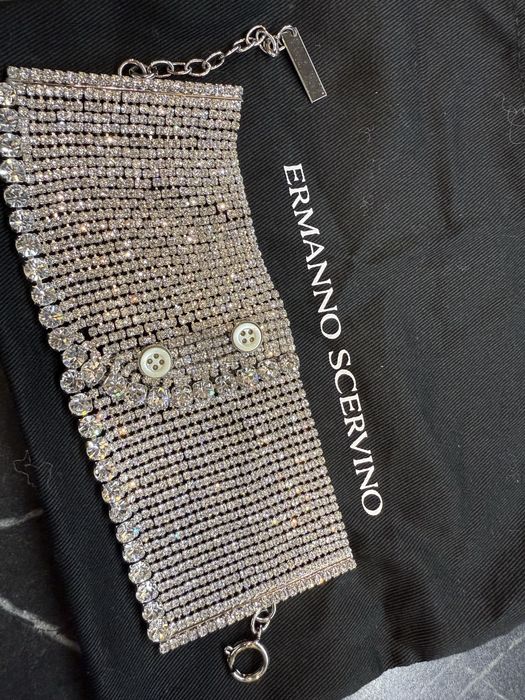 Браслет Ermano Scervino , оригинал , камни сваровски