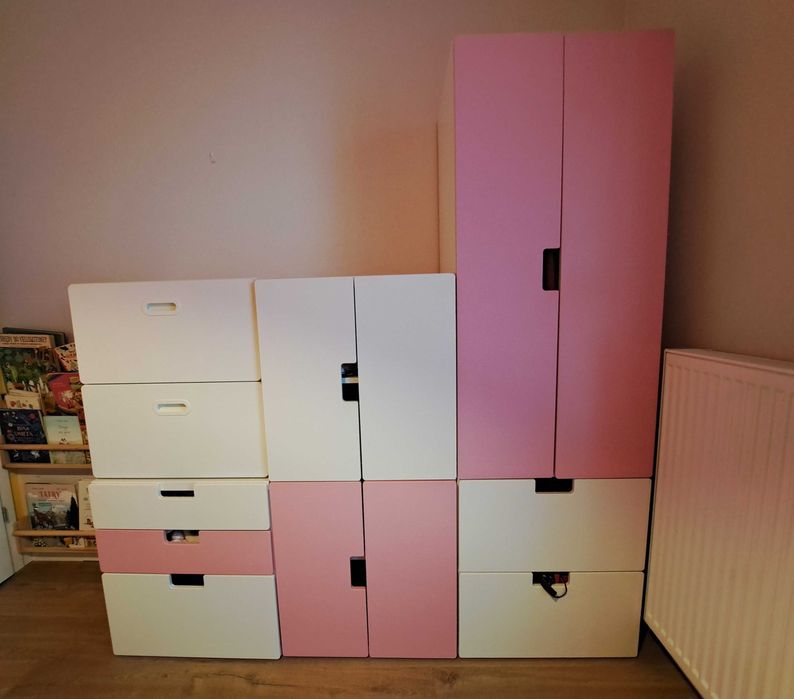 Szafa i komoda: Ikea Stuva -4 moduły (razem lub osobno)