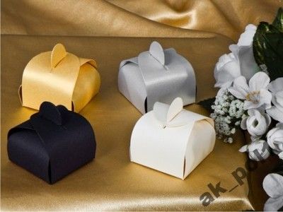 Ślub pudełeczka na słodycze weselne dla gości,promocja