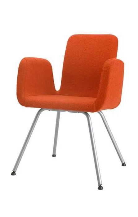 Ikea Patrik Konferencyjne krzeslo fotel  Ullevi Pomarańczowy