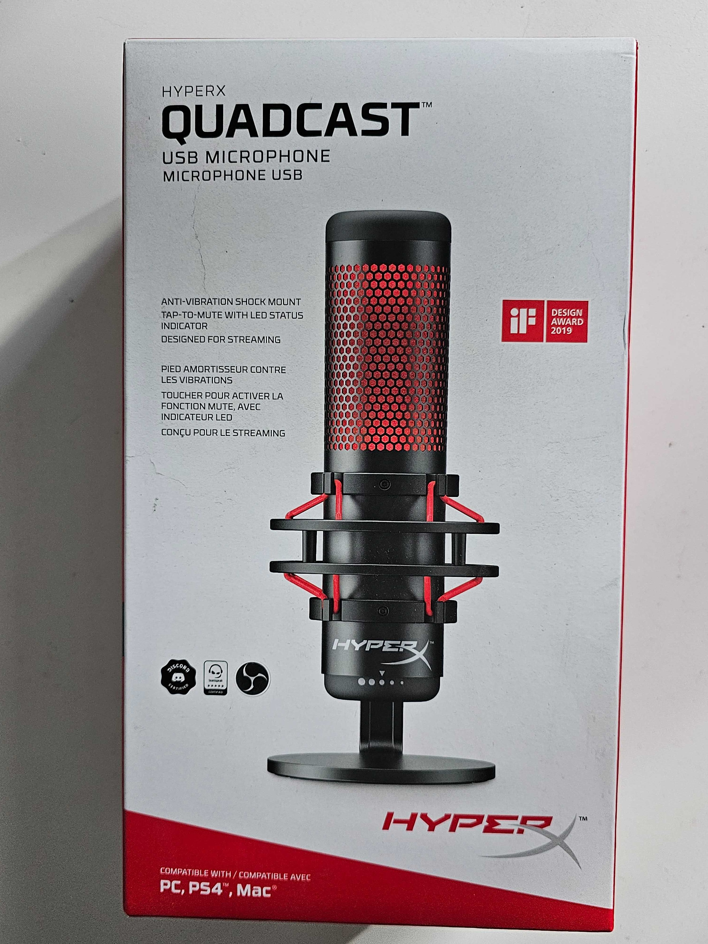 Mikrofon HyperX QuadCast