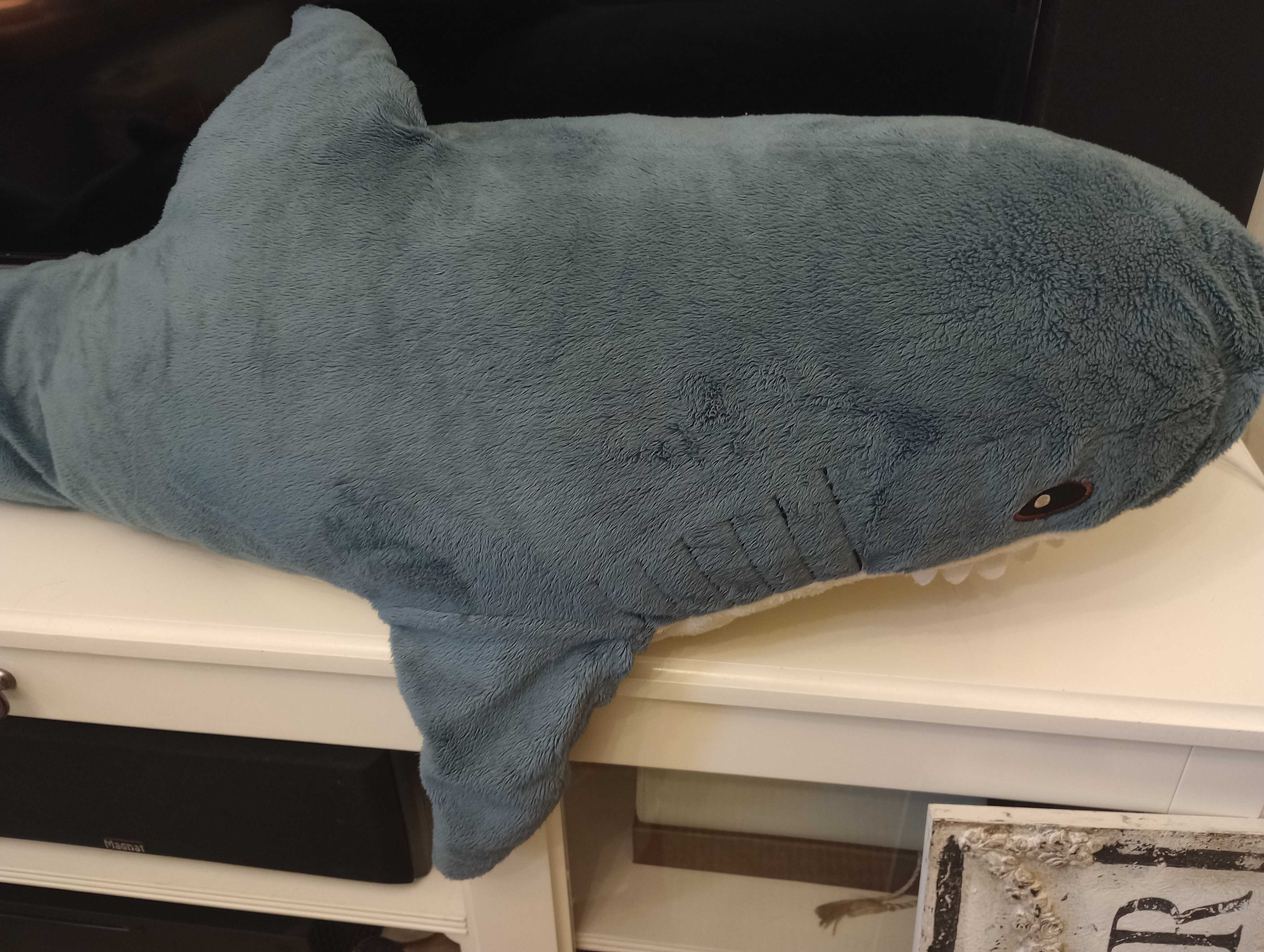 IKEA rekin gigant niska cena maskotka pluszak