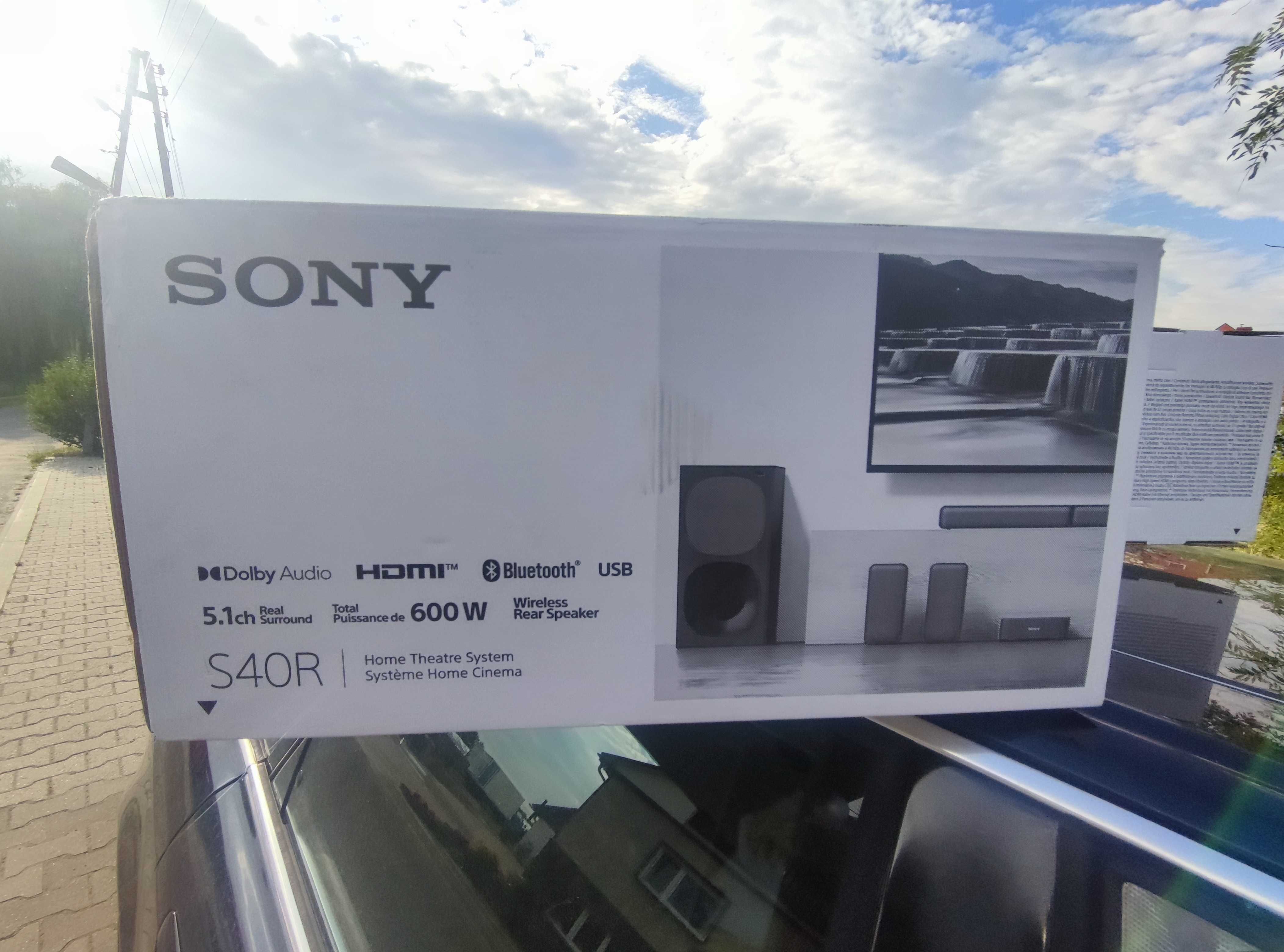 Soundbar SONY HT-S40R na gwarancji zakupiony w marcu