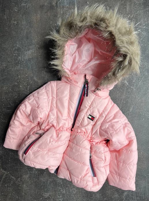 Куртка Tommy Hilfiger  для дівчинки 12м, дитяча курточка