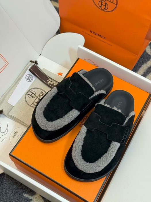 Клоги тапки шлепки Hermes