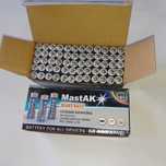 Сольові батарейки MastAK мізинчикові ААА R03 1,5 V 60 шт