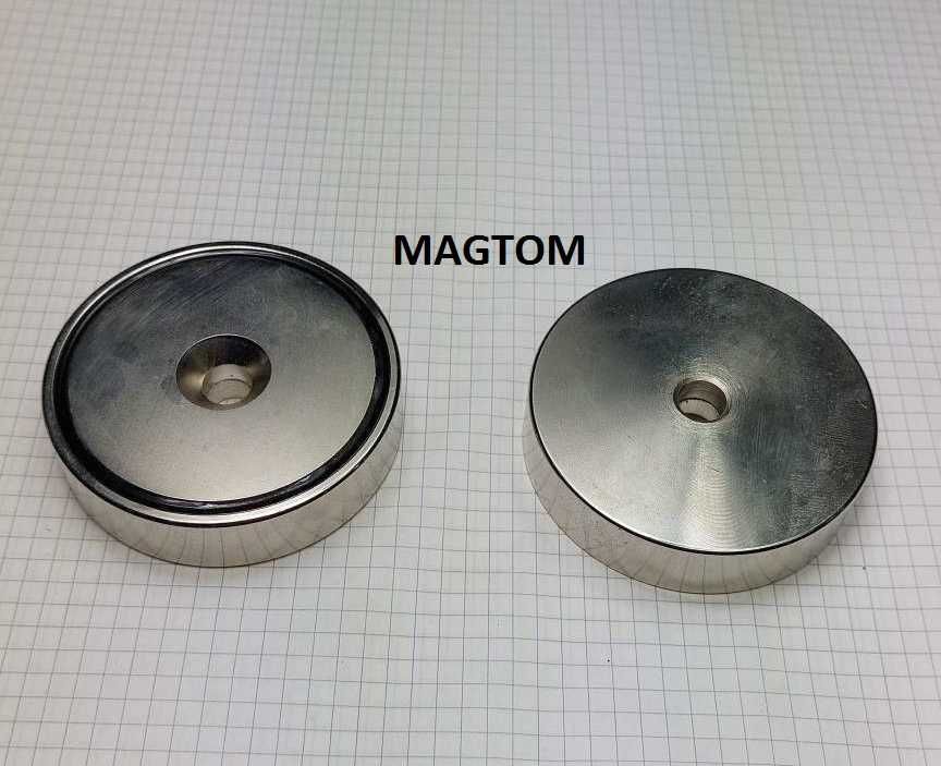 Magnes neodymowy uchwyt A 42 magnes do przykręcenia w obudowie