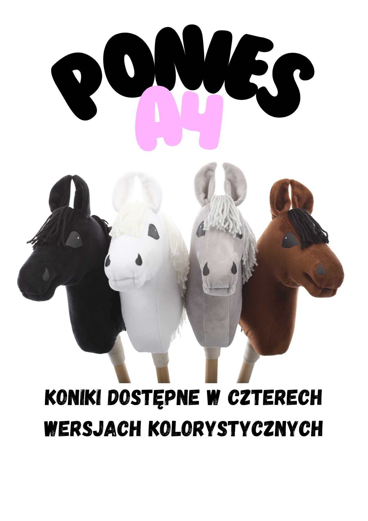 Hobby Horse biały konik A4 - Firefly