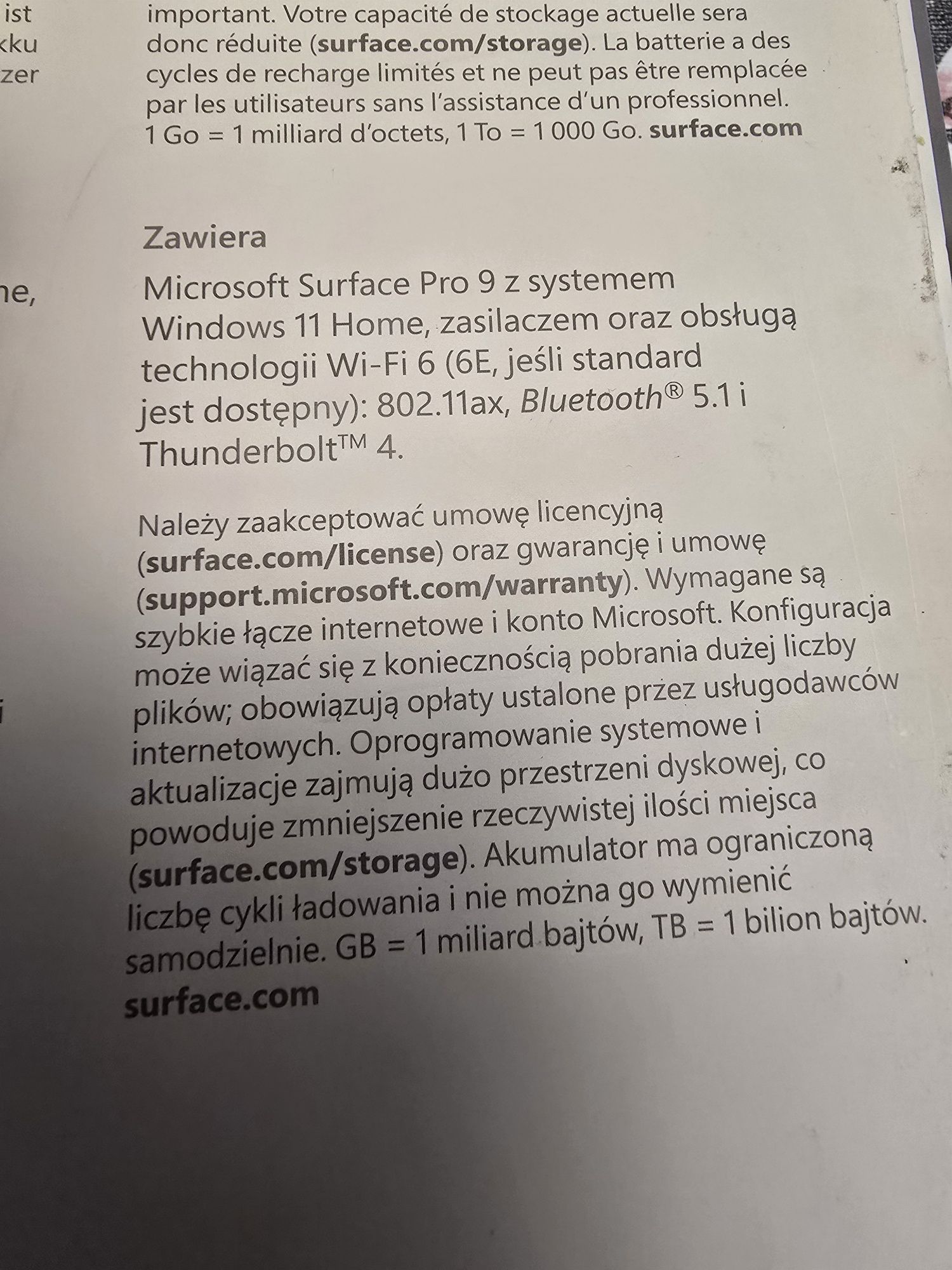 Tablet Microsoft surface pro 9