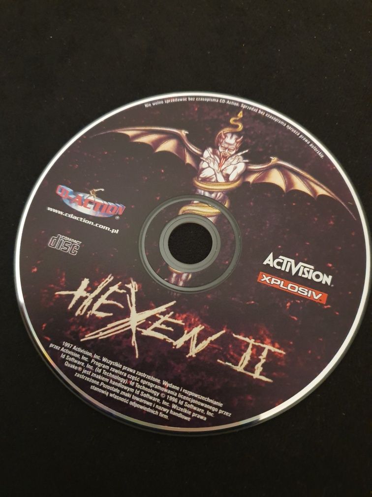 Gta gry PC retro Hexen 2 II z 1997 roku od kolekcjonera