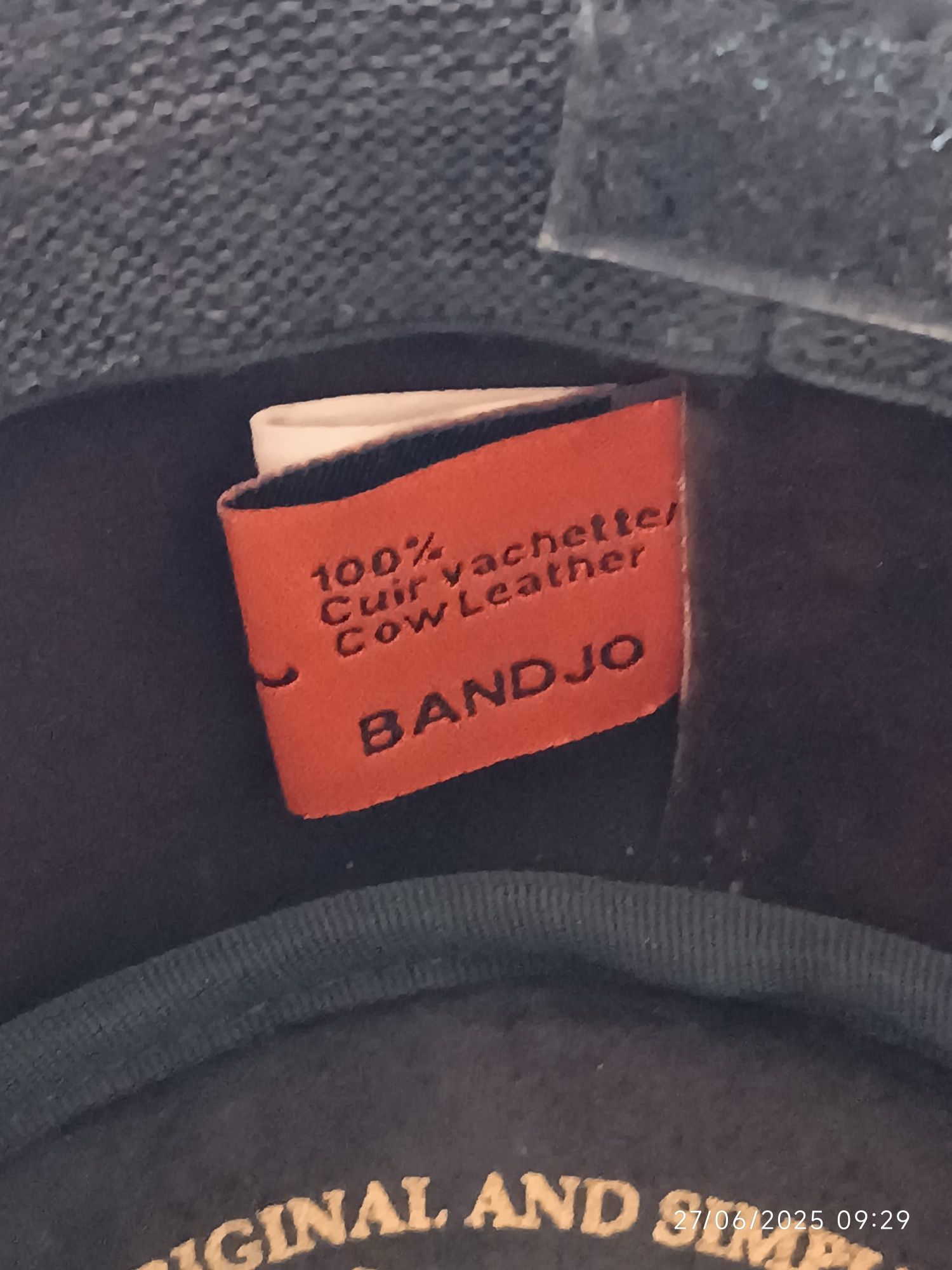 Chapéu Australiano em pele feito a mão