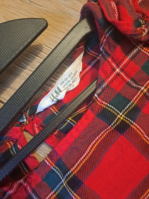 Sukienka H&M  r. 134, dla dziewczynki świąteczna