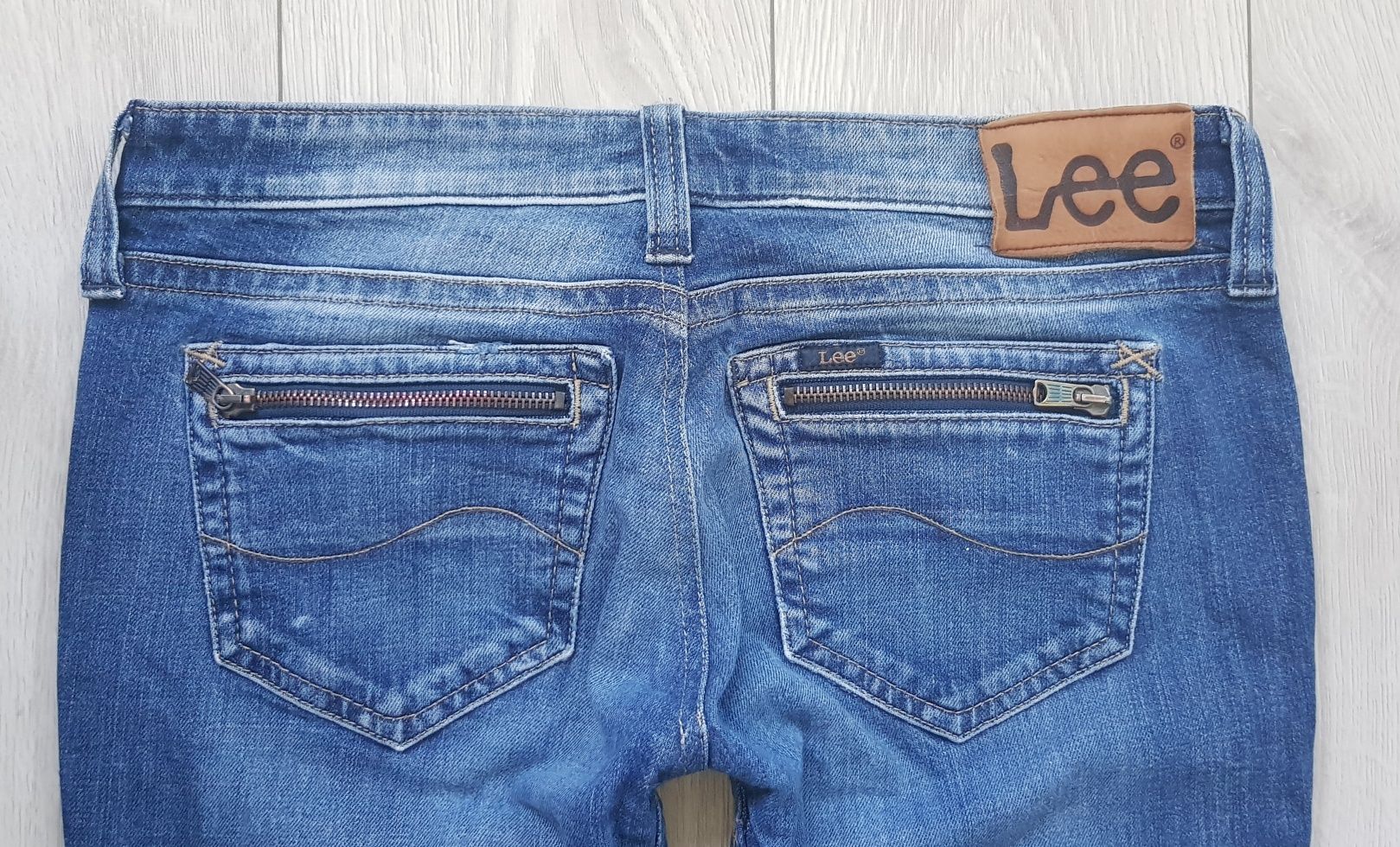 Jeansy Lee Bell Zip W27 L30
