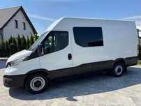 Iveco Daily 35S12 Euro 6 L3H2  Salon Polska Faktura Vat 23% Brygadówka 7-osobowa, Hak, Zabudowa CFM