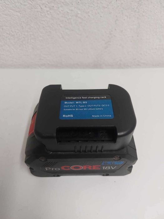 Adapter ładowarka USB USB-C na baterie BOSCH 18v