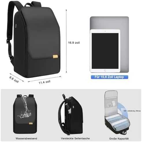 Plecak Męski biznesowy G-FAVOR na laptopa, USB