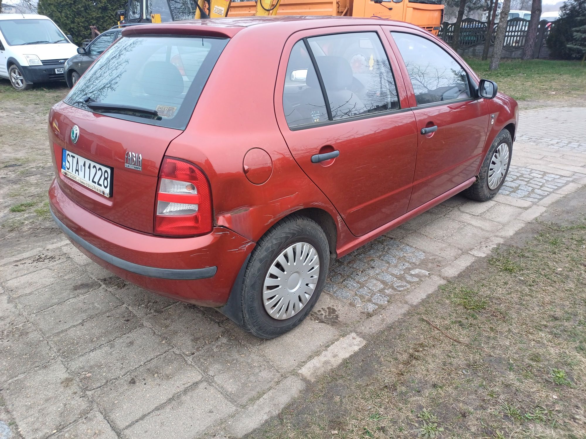 Skoda Fabia 1.4 MPI 2002rok 60koni