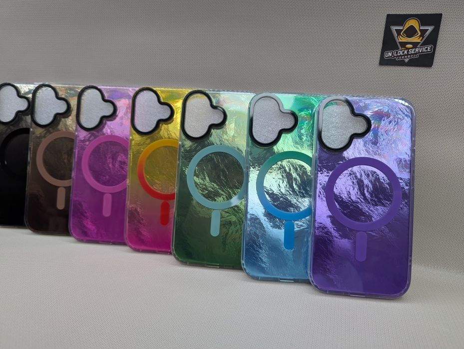 iPhone 17 Pro Air Max Чохол BQ Crystal Insane Case with MagSafe