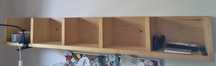 Półka IKEA na płyty 120 cm okleina brzozowa