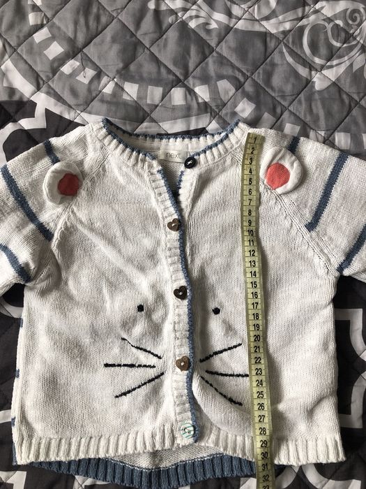 Sweterek biały NEXT rozmiar 98