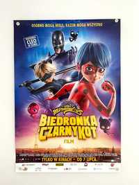 Biedronka i czarny kot / Miraculous / Plakat filmowy