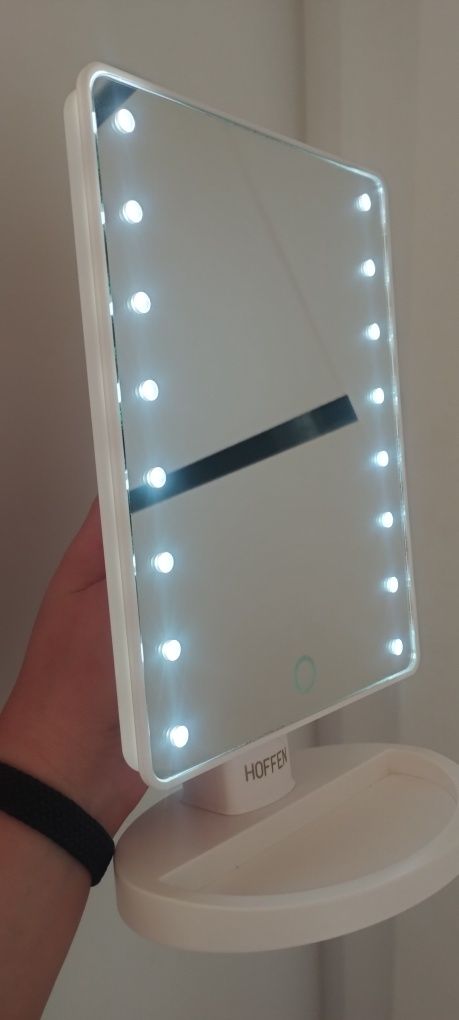 Lusterko podświetlane LED do makijażu lustro regulowane toaletka 79zł