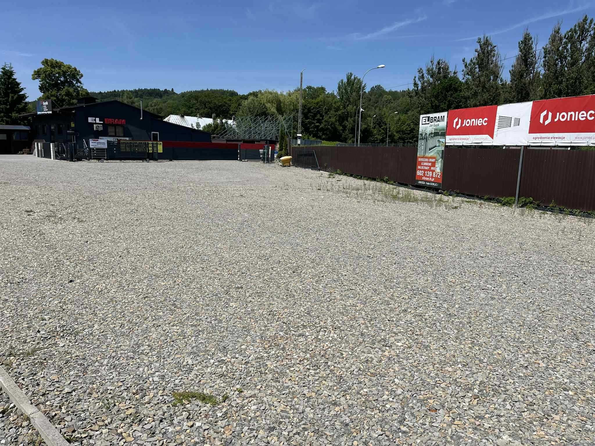 Plac na wynajem utwardzony DK28