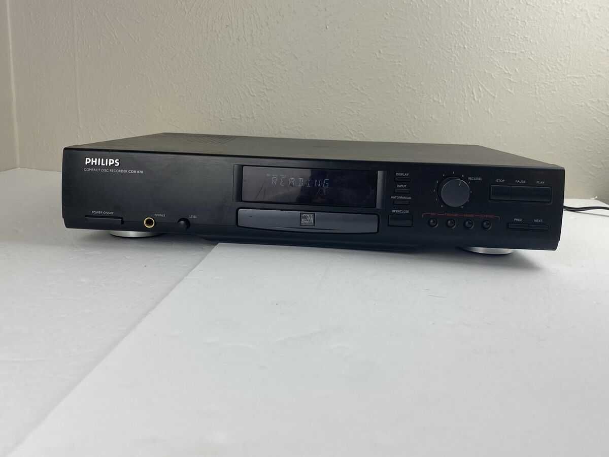 Philips CD R 870 - CD Recorder ! Top Quality ! Checked and clean !