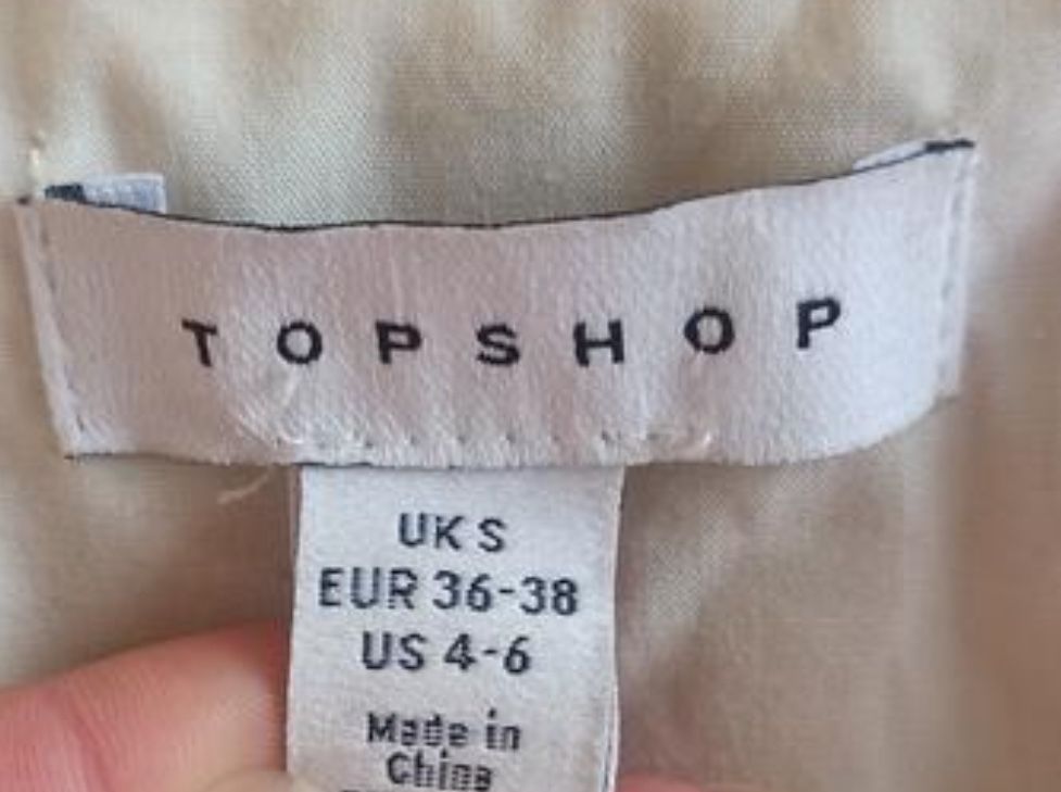 Topshop шубка «тедді»