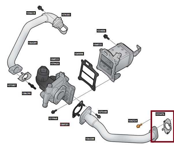 31370981 VOLVO Прокладка патрубка клапана EGR D4204TX