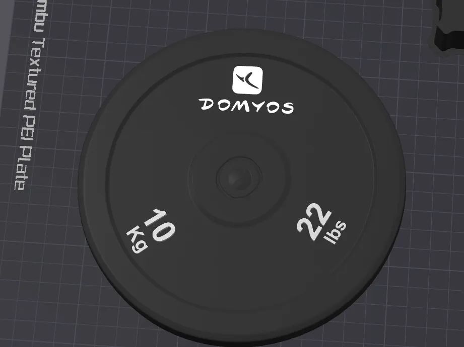 Disco Domyos Personalizável para Chaveiro