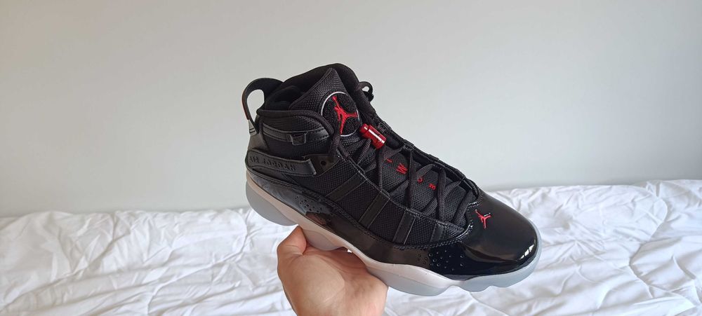 Nike Jordan 6 Rings Black/Gym Red/White 43 EUR *dowód zakupu*