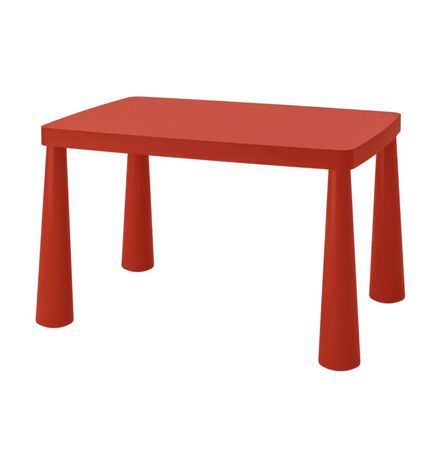 Маммут стіл дитячий, червоний. 603.651.67, Mammut ikea