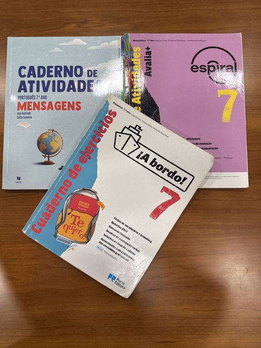 Cadernos de atividades 7° Ano