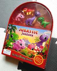 Jurassic Juniors My Mini Busy Books książka z figurkami po angielsku