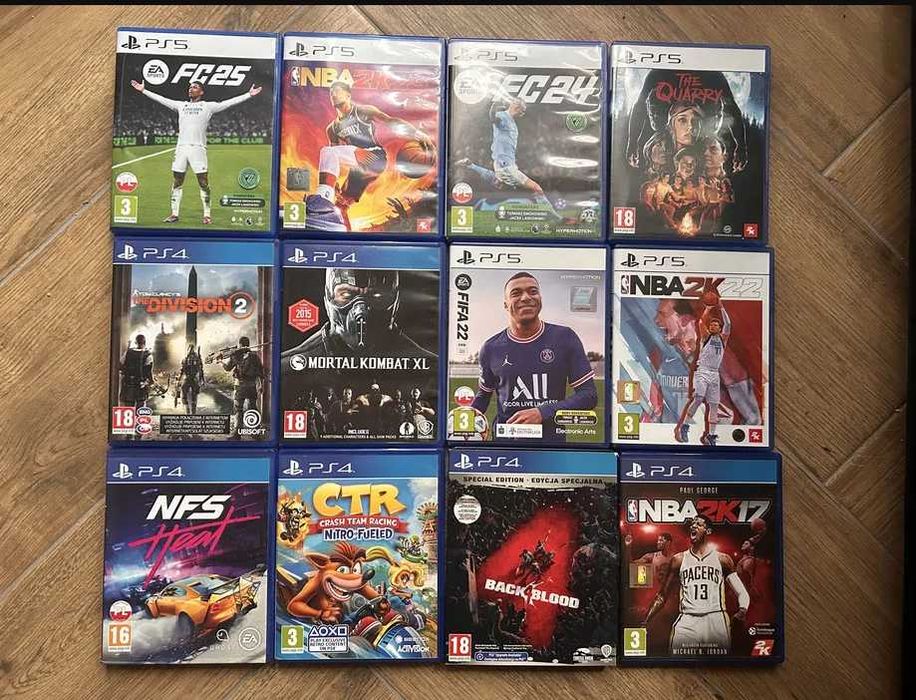 Zestaw gier PS4 i PS5 – możliwość zakupu pojedynczo lub w komplecie