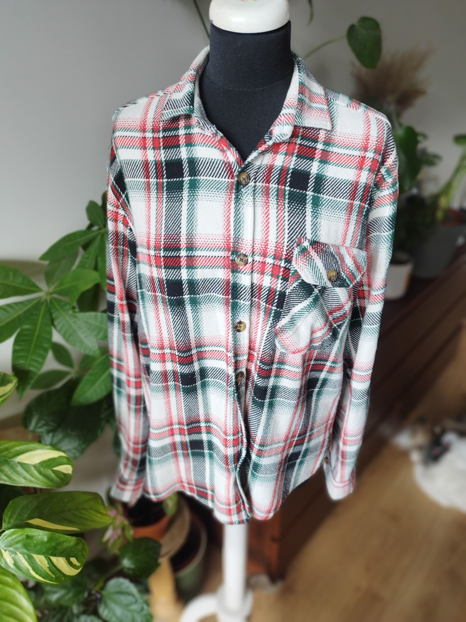 Koszula w kratę firmy Manche, slim fit, damska