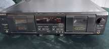 Magnetofon dwukasetowy sony