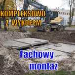 Szambo betonowe 14m3 Zbiornik betonowy Piwniczka Kompleksowo z wykopem
