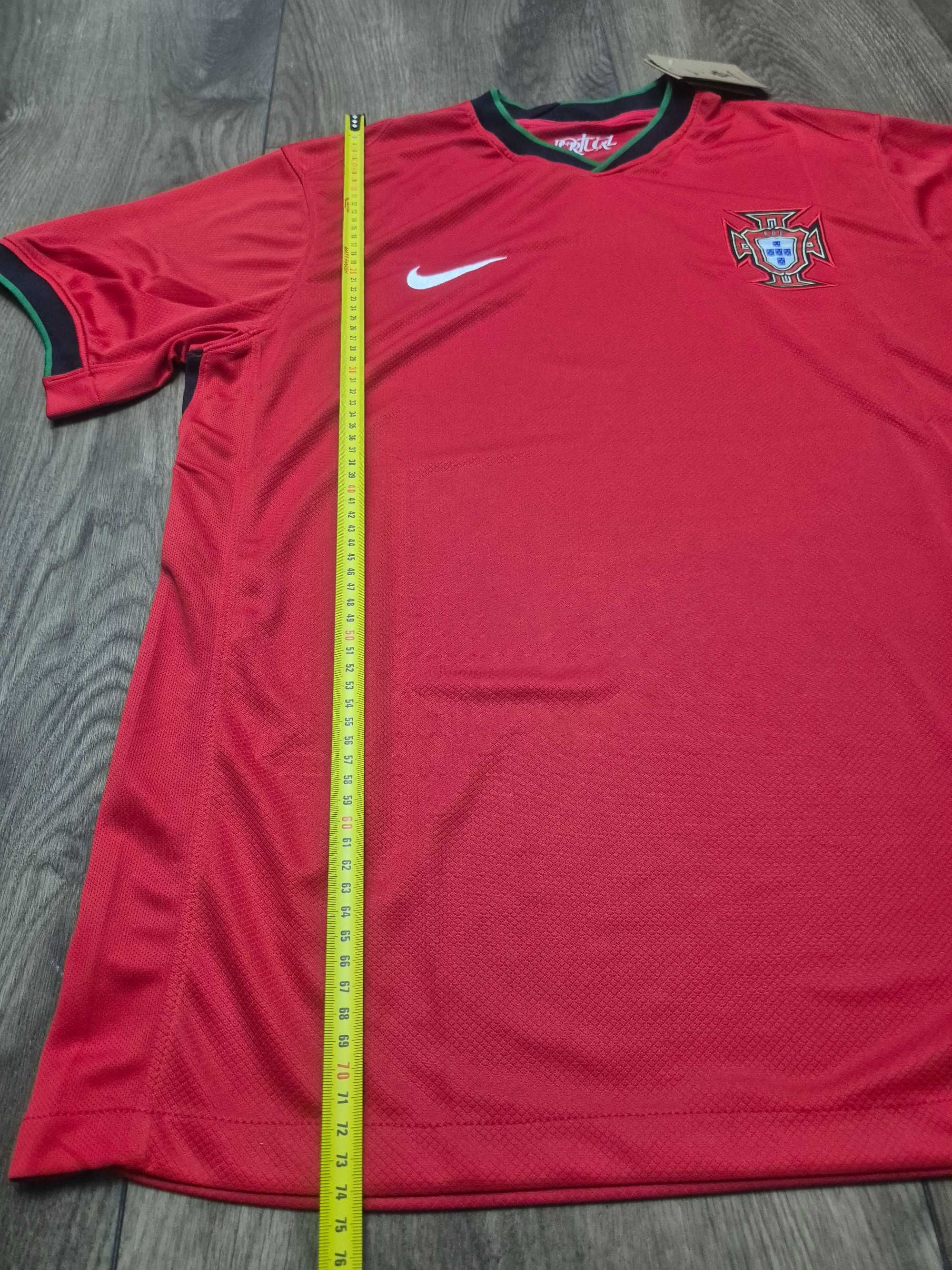 Nowa piłkarska koszulka reprezentacji PORTUGALIA CR7 RONALDO NIKE