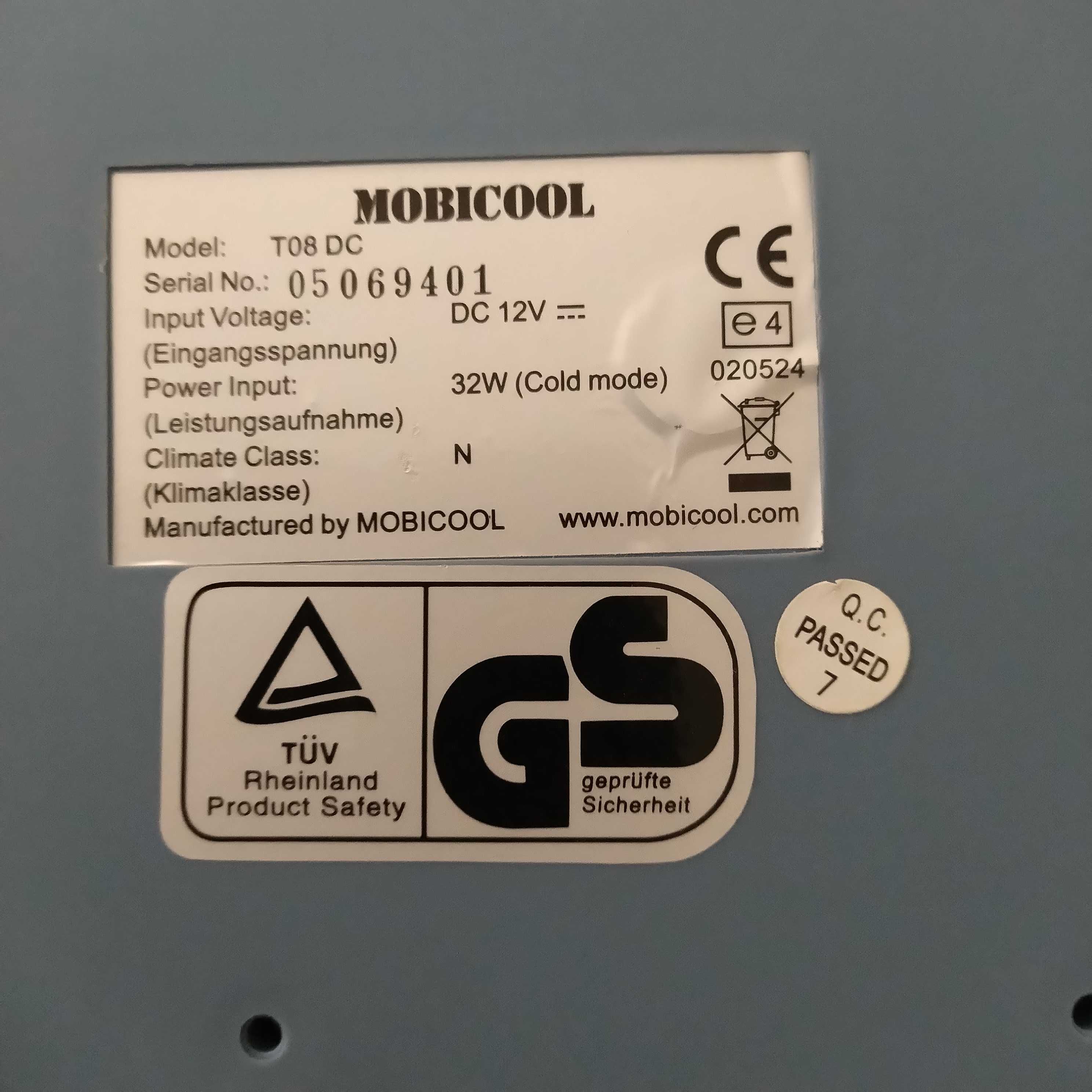 Lodówka turystyczna Mobicool T08DC.