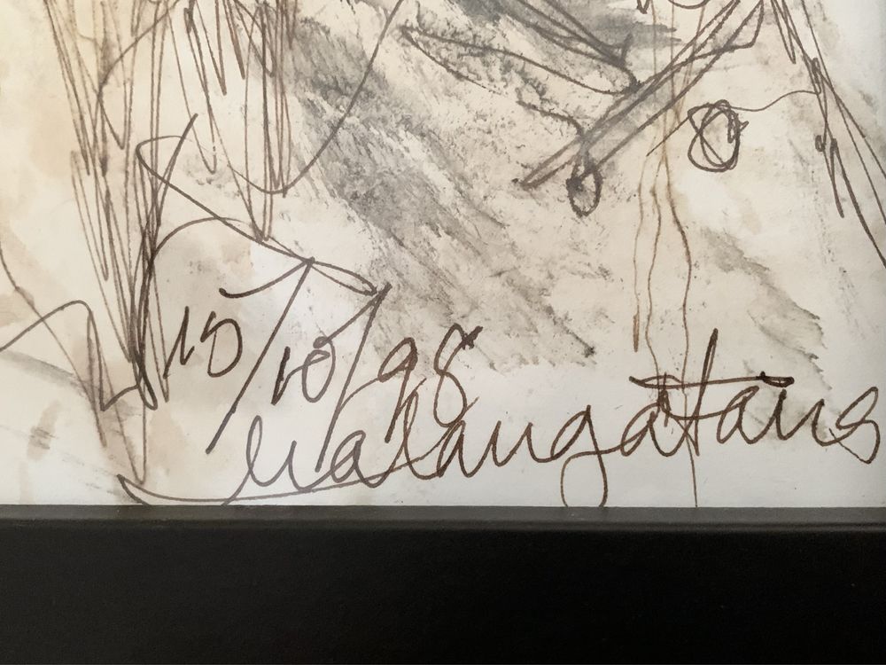 Malangatana exclusivo, raro, original!