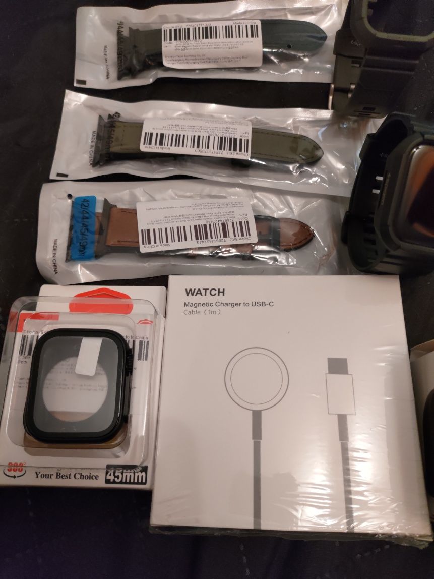 Smartwatch Apple Watch 8,45mm Gps,czarny.