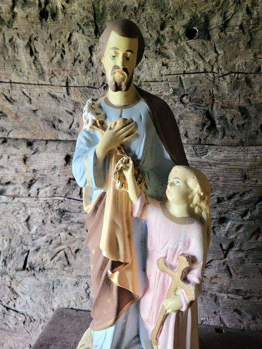 Święty Józef stara figurka