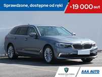BMW Seria 5 520d, Automat, Skóra, Navi, Klimatronic, Tempomat, Parktronic,