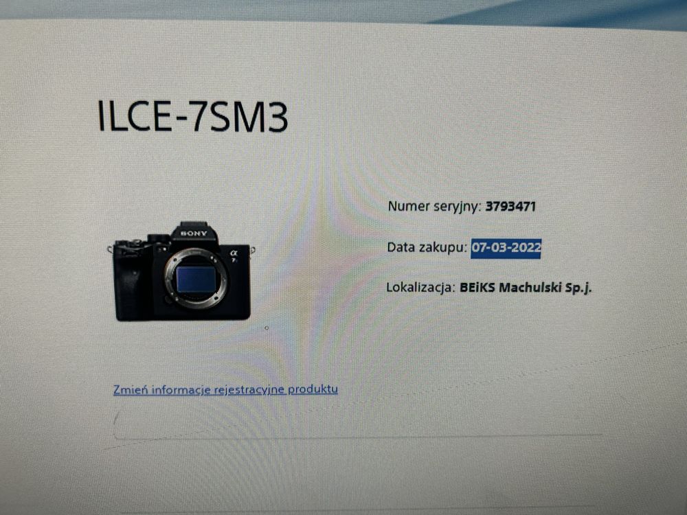 Sony A7SIII a7s3 Super stan! Gwarancj do 2027, tylko 15k zdjec
